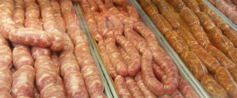 Cured dry sausages